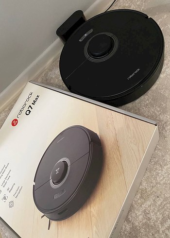 Roborock Q7 Max Siyah Robot Süpürge