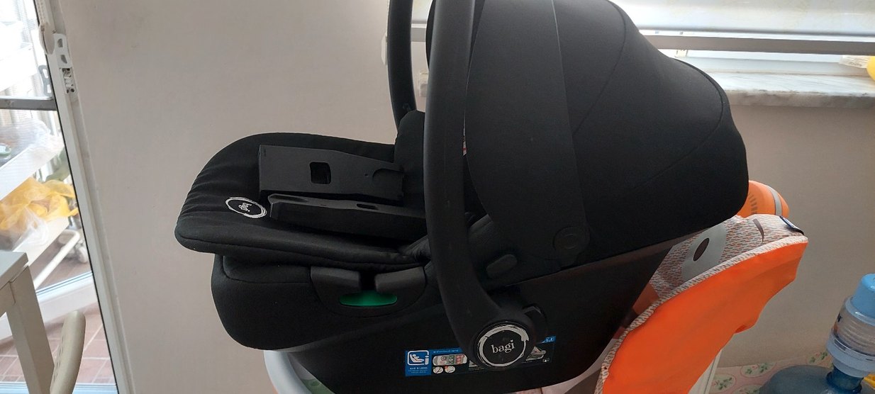 Siyah Bebek Oto Koltuğu - Görsel 2