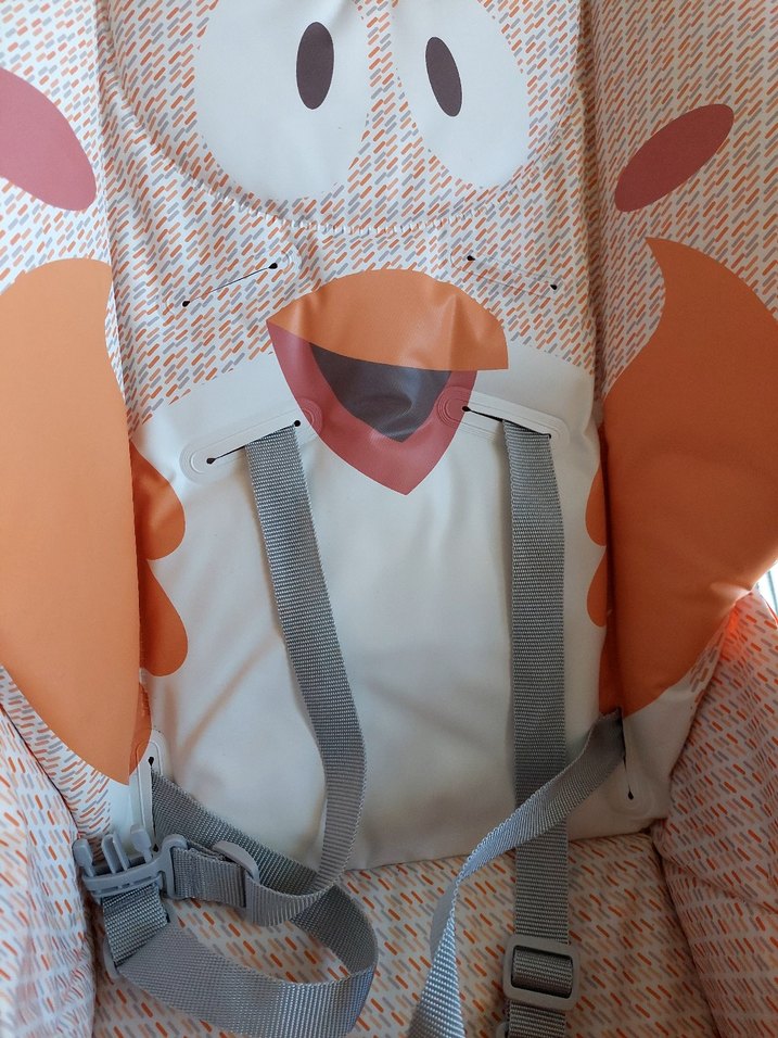 Chicco Turuncu Bebek Mama Sandalyesi - Görsel 2