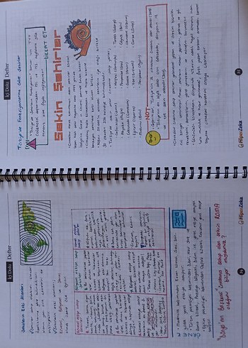 Coğrafya AYT İçi Dolu Defter