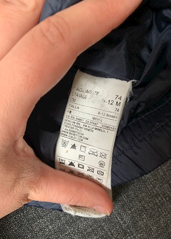 Gri Kapüşonlu Erkek Çocuk Mont - Görsel 5