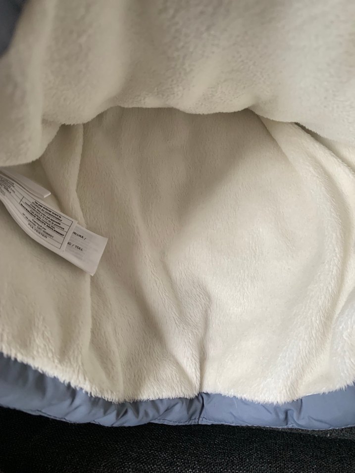 Gri Kapüşonlu Sıcak Bebek Montu - Görsel 3