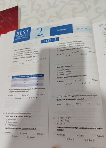 TYT Kimya Soru Bankası - Kültür Yayıncılık - Görsel 5