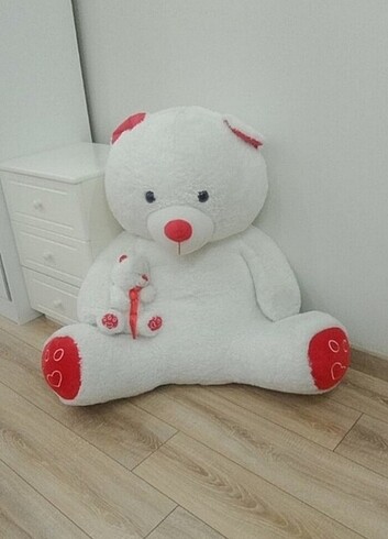 X x large yavrulu oyuncak ayı