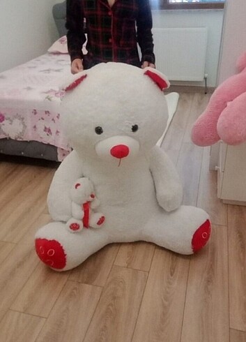 Beden Renk X x large yavrulu oyuncak ayı