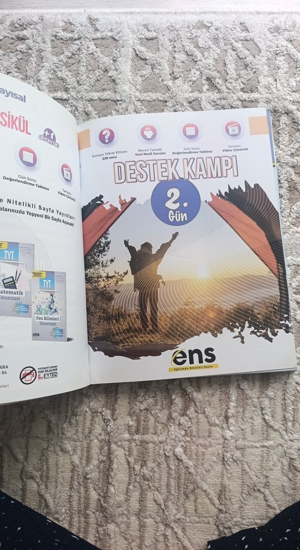 TYT Destek kampı 6 Fasükük + 1 Denemsi var - Görsel 3