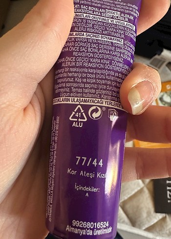 Wella Koleston Saç Boyası 77/44 - Görsel 2