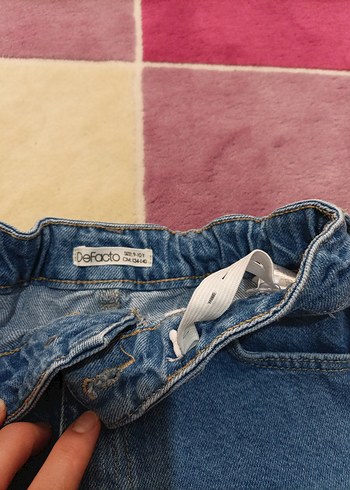 9 Yaş Beden mavi Renk kız çocuk jean