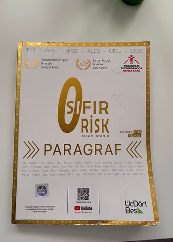 Sıfır Risk Paragraf Soru Bankası