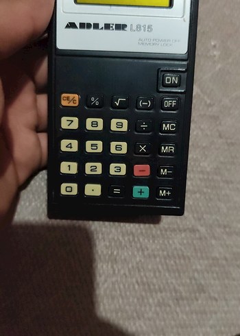 ADLER L815 antika hesap makinası - Görsel 6