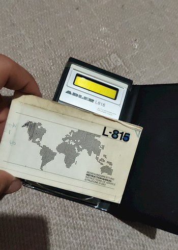 ADLER L815 antika hesap makinası - Görsel 5