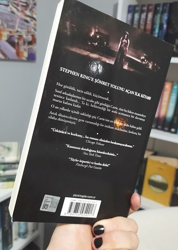  Beden Stephen King - Göz (Carrie) Roman