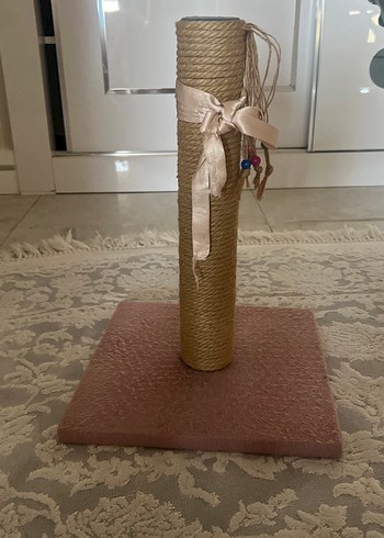 Pastel Kahverengi Kedi Tırmalama Tahtası