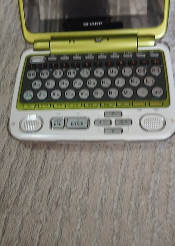 Yeşil Sharp Taşınabilir mini Laptop - Görsel 2