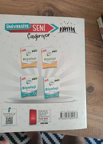 Beden Renk AYT Biyoloji Soru Kitabı Palme Yayınları