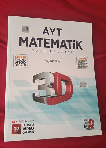 AYT Matematik Soru Bankası 3D Yayınları