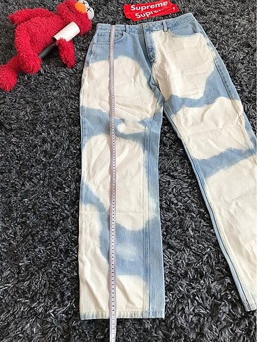 l Beden mavi Renk ASOS CUSTOM PANT 088