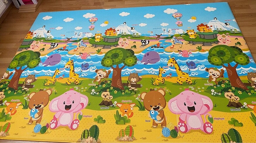 Unigo Oyun Matı Comflor Pingko Friends 140*210