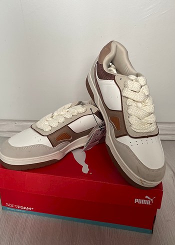 Zara Kahverengi Platform Spor Ayakkabı