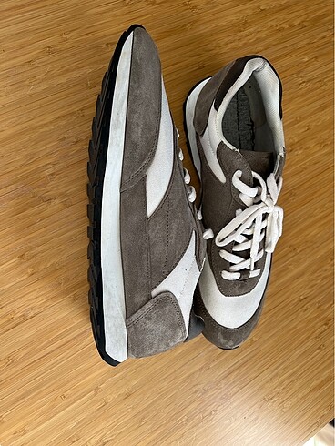 Massimo Dutti Massimo Dutti Süet Sneaker ? 45 Numara