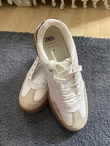 Zara leoparlı basic ayakkabı