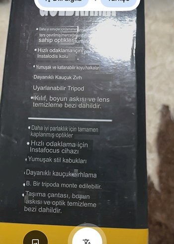 Gold Kama PowerView 100x100 Dürbün - Görsel 5