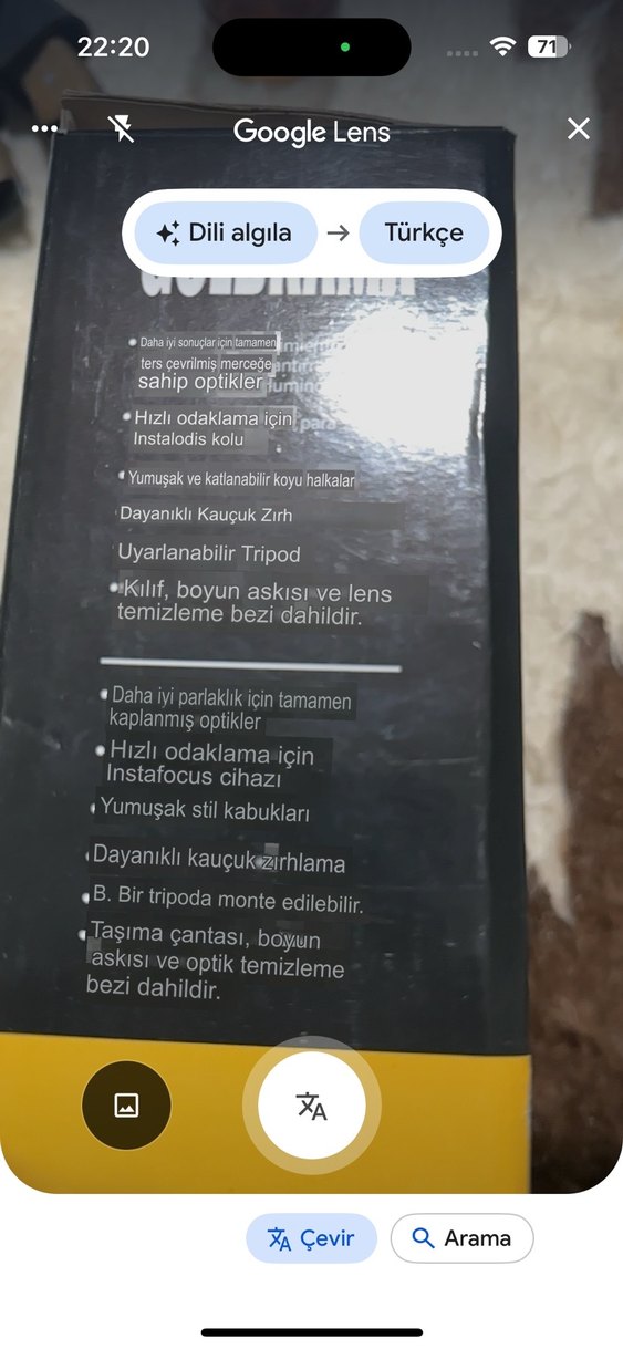 Gold Kama PowerView 100x100 Dürbün - Görsel 5