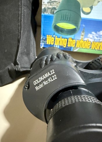 Gold kama 7x50 Siyah Klasik Dürbün - Görsel 4