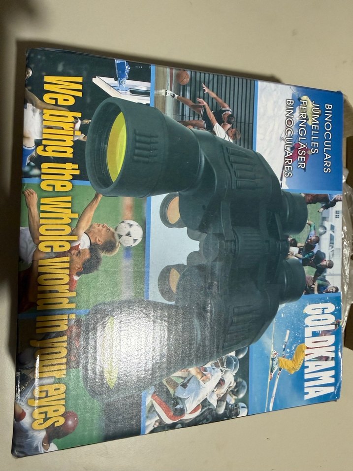 Gold kama 7x50 Siyah Klasik Dürbün - Görsel 2