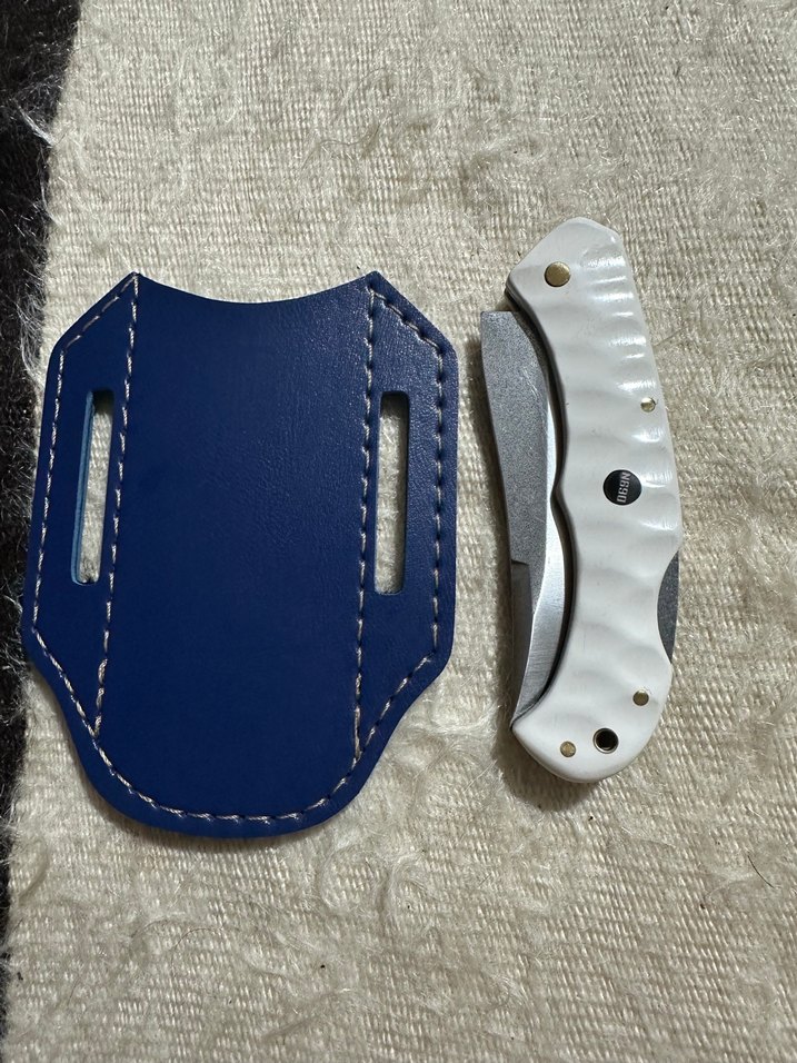 N690 Katlanır Bıçak ve Kılıfı - Görsel 4