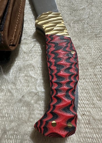 Kahverengi Kılıflı Katlanır Bıçak - Görsel 6