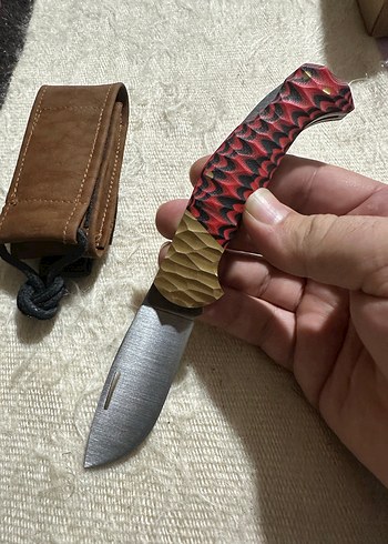 Kahverengi Kılıflı Katlanır Bıçak - Görsel 8