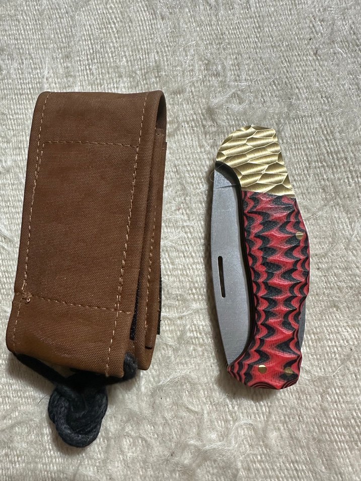 Kahverengi Kılıflı Katlanır Bıçak - Görsel 4