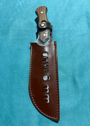 Deri Kılıflı Ahşap Saplı Bıçak - Görsel 5