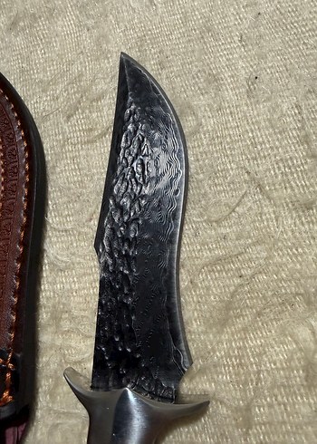 Abonoz Saplı Özel Tasarım Japon sanmai Bıçak - Görsel 6