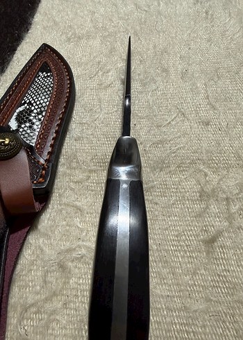 Abonoz Saplı Özel Tasarım Japon sanmai Bıçak - Görsel 8