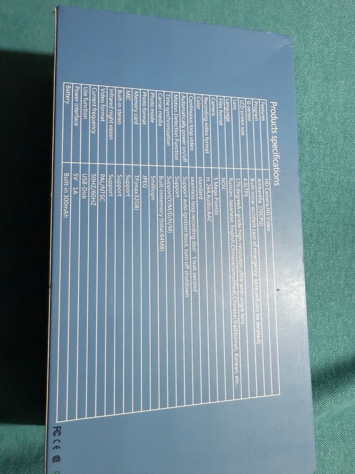 HD1080P araç içi Video Kaydedici - Görsel 3