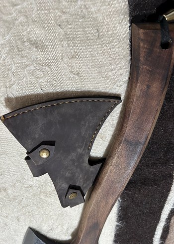 Kahverengi Ahşap Saplı Balta - Görsel 7