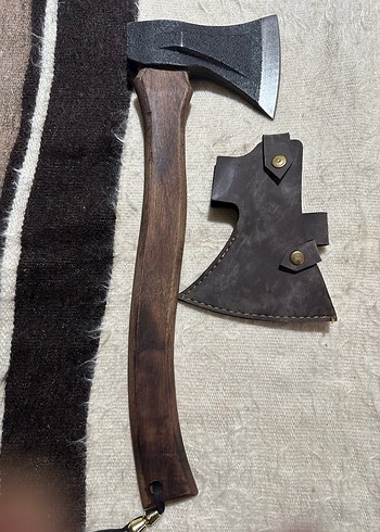 Kahverengi Ahşap Saplı Balta - Görsel 2