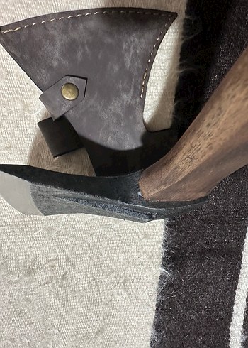 Kahverengi Ahşap Saplı Balta - Görsel 6