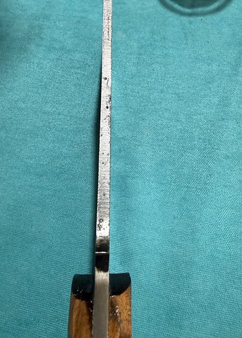 Ahşap Saplı Büyük Mutfak Satırı - Görsel 4