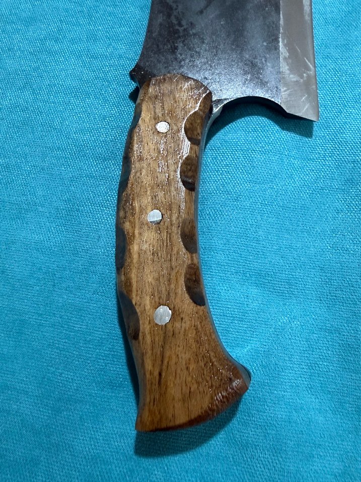 Ahşap Saplı Büyük Mutfak Satırı - Görsel 3