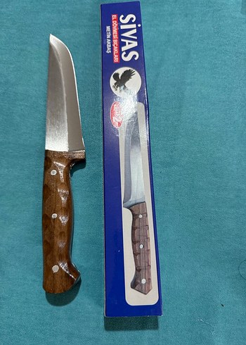 Kahverengi Ahşap Saplı Bıçak - Görsel 4