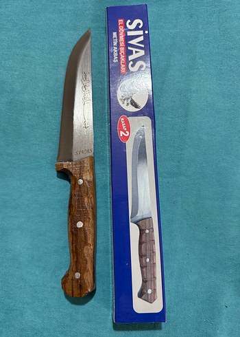 Kahverengi Ahşap Saplı Bıçak - Görsel 2