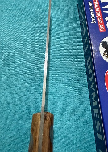 Kahverengi Ahşap Saplı Bıçak - Görsel 3