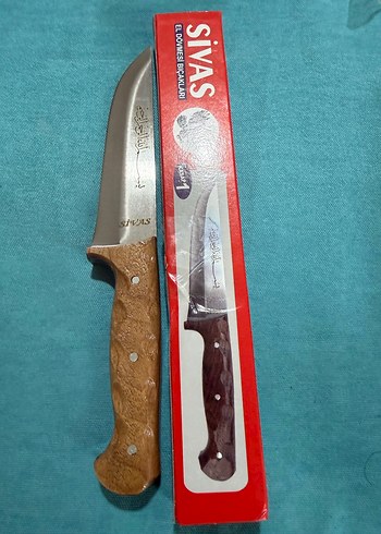 SİVAS El Dövmesi Bıçak, Kahverengi Saplı - Görsel 4