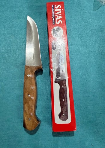 SİVAS El Dövmesi Bıçak, Kahverengi Saplı - Görsel 2