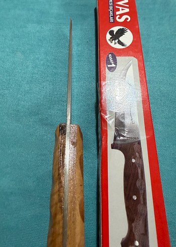SİVAS El Dövmesi Bıçak, Kahverengi Saplı - Görsel 3