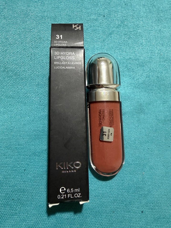 KIKO 3D Hydra Lipgloss 31 Bej Parlak - Görsel 2