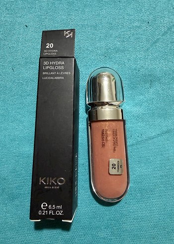 KIKO 3D Hydra Lipgloss No:20 Bej Pastel - Görsel 2